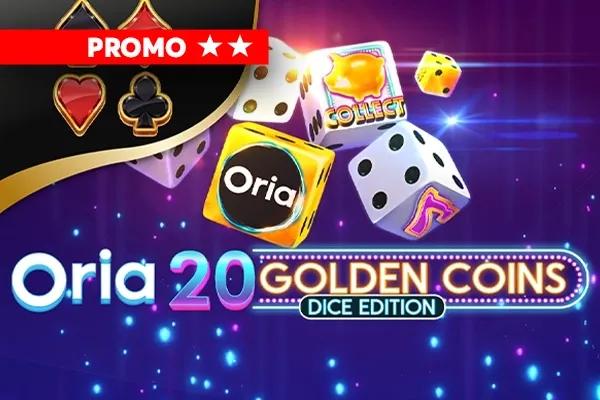 Oria 20 Golden Coins Dice Edition