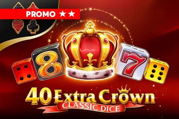 40 Extra Crown Classic Dice