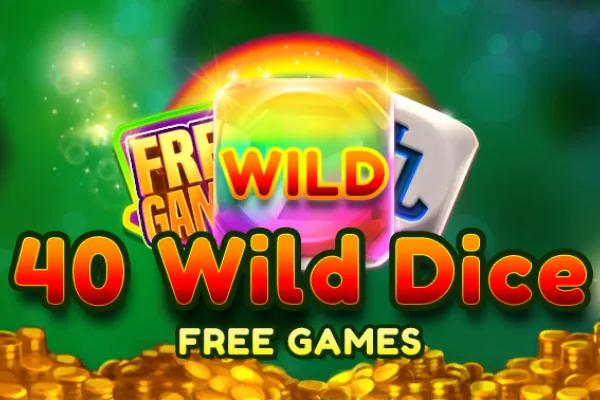 40 Wild Dice - Red Stone