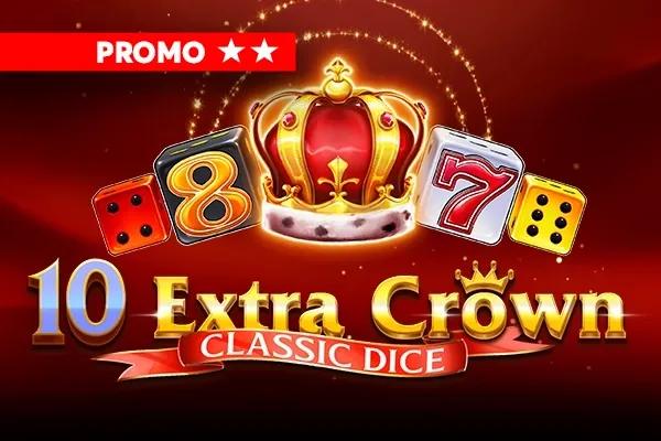 10 Extra Crown Classic Dice