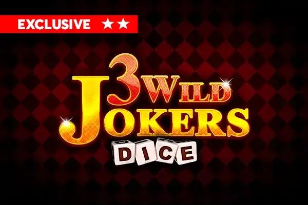 3 Wild Jokers Dice